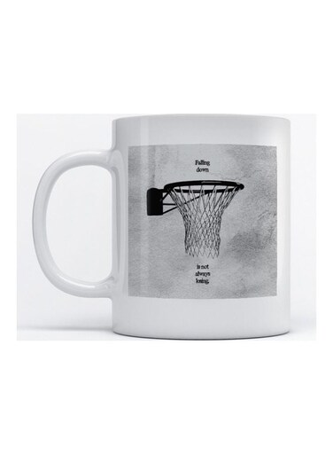 Mug Basketball For Coffee and Tea White