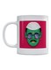 Indian Man Printed Mug White/Red/Green