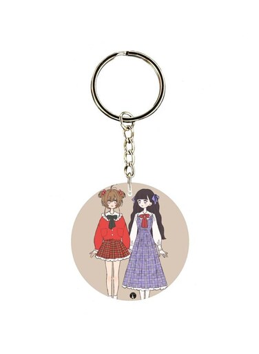 Girls Printed Keychain