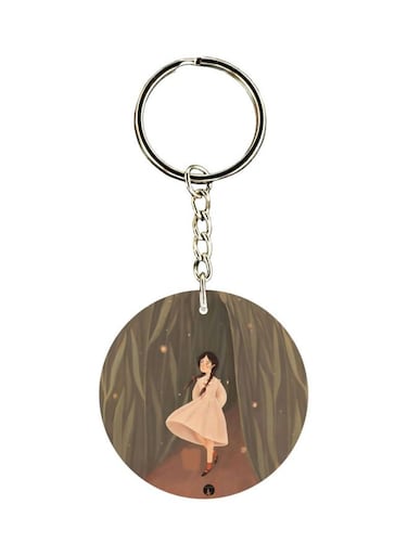 One Side Printed Keychain