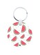 Watermelons Wooden Keychain
