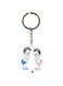 Baby Printed Dual Sided Keychain