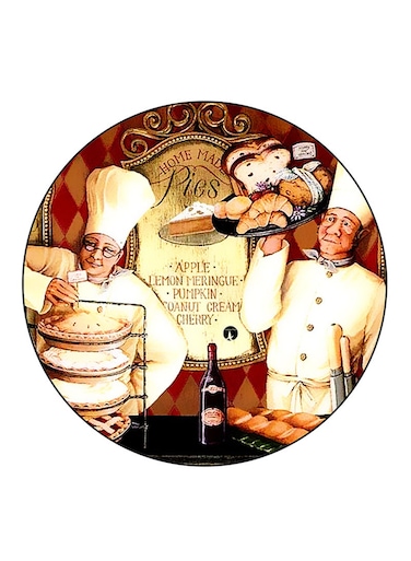 Chefs Printed Fridge Magnet Multicolour