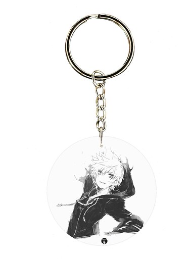 The Kingdom Hearts Video Game Double Side Printed Keychain