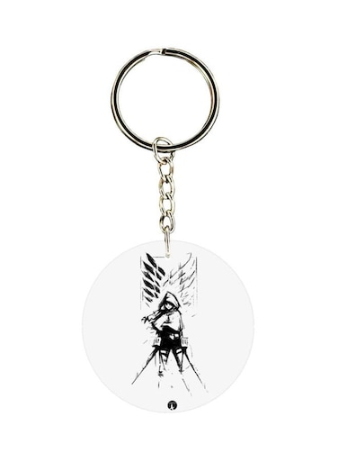 Anime Attack On Titan Printed Keychain