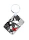 Anime Digimon Printed Keychain Grey/White/Red