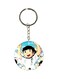 Captain Majid Keychain Black/White/Beige