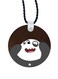 Panda Printed Car Mirror Pendant