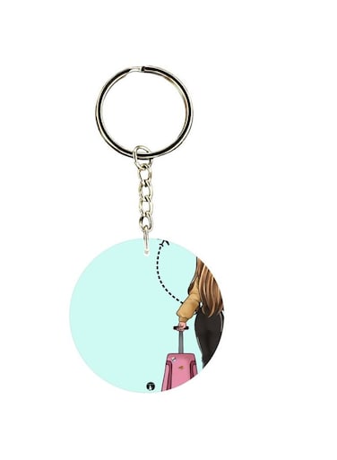 Printed Double Sided Keychain