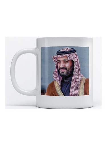 Mug Prince Mohammed Bin Salman For Coffee And Tea White