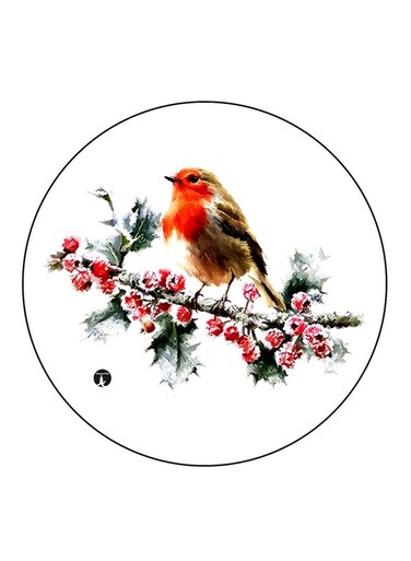 Bird Printed Fridge Magnet Multicolour