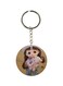 Doll Printed Double Sided Keychain