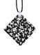 Paper Planes Printed Car Mirror Pendant