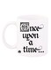 Once Upon A Time Printed Coffee Mug White/Black