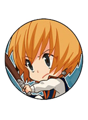 Hunter Printed Fridge Magnet Orange/Blue/Brown