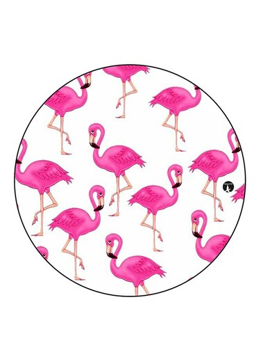 Flamingos Printed Fridge Magnet Multicolour