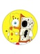 Spongebob Printed Fridge Magnet Multicolour