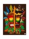 Video Game Crash Metal Plate Poster Multicolour