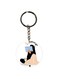 Cartoon Themed Single Sided Keychain