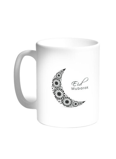 Eid Mubarak Printed Coffee Mug White 11ounce