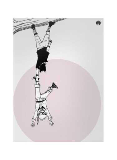 Naruto Cartoon Themed Metallic Plate White/Black/Pink 20x15cm