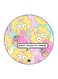 The Simpsons Printed Fridge Magnet k/Yellow/White