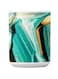Premium Printed Ceramic Coffee Mug White/Green 350ml