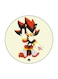 The Video Game Sonic Printed Fridge Magnet Beige/Red