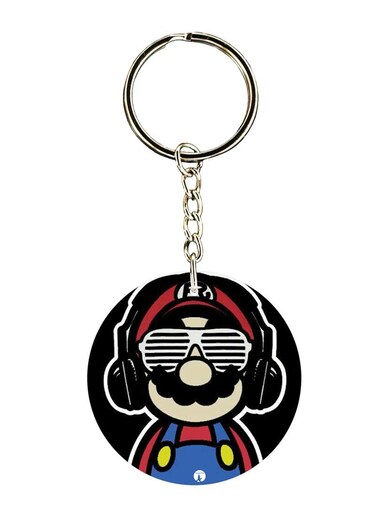 Super Mario Printed Keychain
