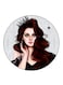Woman Printed Fridge Magnet Multicolour