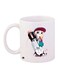 Girl Printed Coffee Mug White/Pink/Green