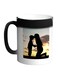 Mother And Child Printed Magic Coffee Mug Black 325ml