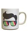 SomeoneGlasses Design Ceramic Mug Multicolour 12ounce