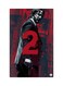 Printed Fridge Magnet Multicolour 8.5x0.4x5.5cm