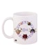 Anime Digimon Mug White/Purple/Red 12ounce