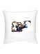 Mobile Legends Character Printed Decorative Cushion White/Brown/Blue 16x16inch
