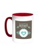 Happy Mother's Day Printed Coffee Mug Red/White 11ounce