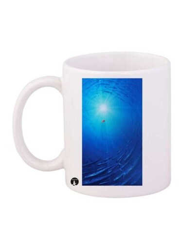 Finding Nemo Printed Coffee Mug White/Blue