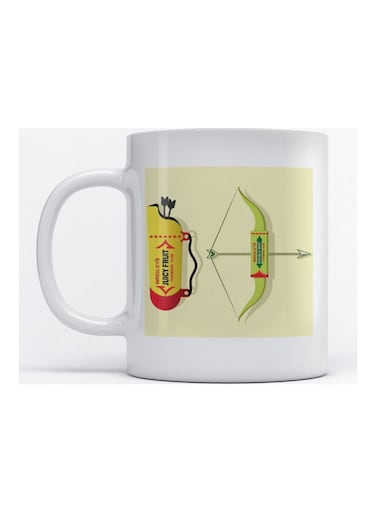 Mug Gum for Coffee and Tea White