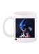 Sonic Character Printed Mug White/Blue