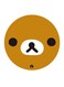 Bear Rilakkuma Printed Fridge Magnet Brown