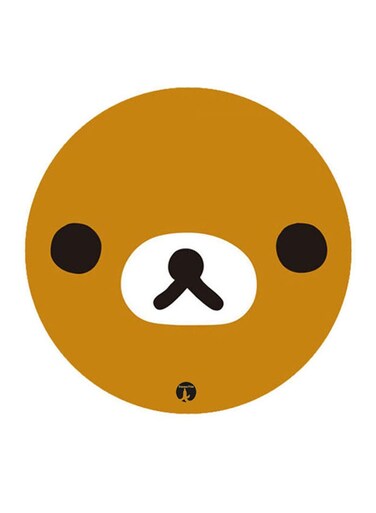 Bear Rilakkuma Printed Fridge Magnet Brown