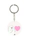 Bear Printed Single Sided Keychain