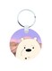 We Bare Bear Wooden Keychain