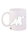 Panda Printed Coffee Mug White/Black 11ounce