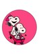 Snoopy Printed Fridge Magnet Multicolour