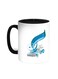Congratulations On Eid Printed Coffee Mug Black/White 11ounce