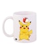 Printed Ceramic Cup White/Yellow/Red