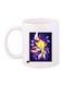 Sonic Printed Coffee Mug White/Yellow/Blue