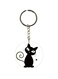 Cat Printed Keychain